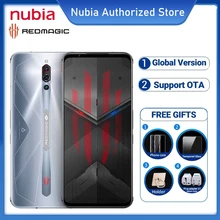Nubia – Smartphone, Red magic 5s, 865 ", 6.65 HZ, téléphone intelligent, Gaming, 5G, Snapdragon 144, NFC, Version internationale 
