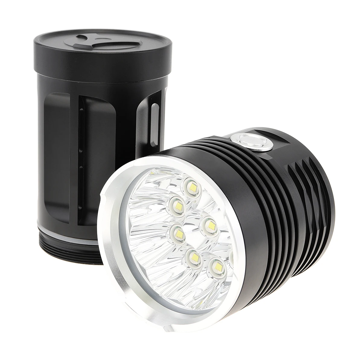 Waterproof Lights Flashlight Super Bright 3000LM 10 x XML-T6 LED Flash Light Torch Lamp with 3 Modes for  Hunting / Fishing