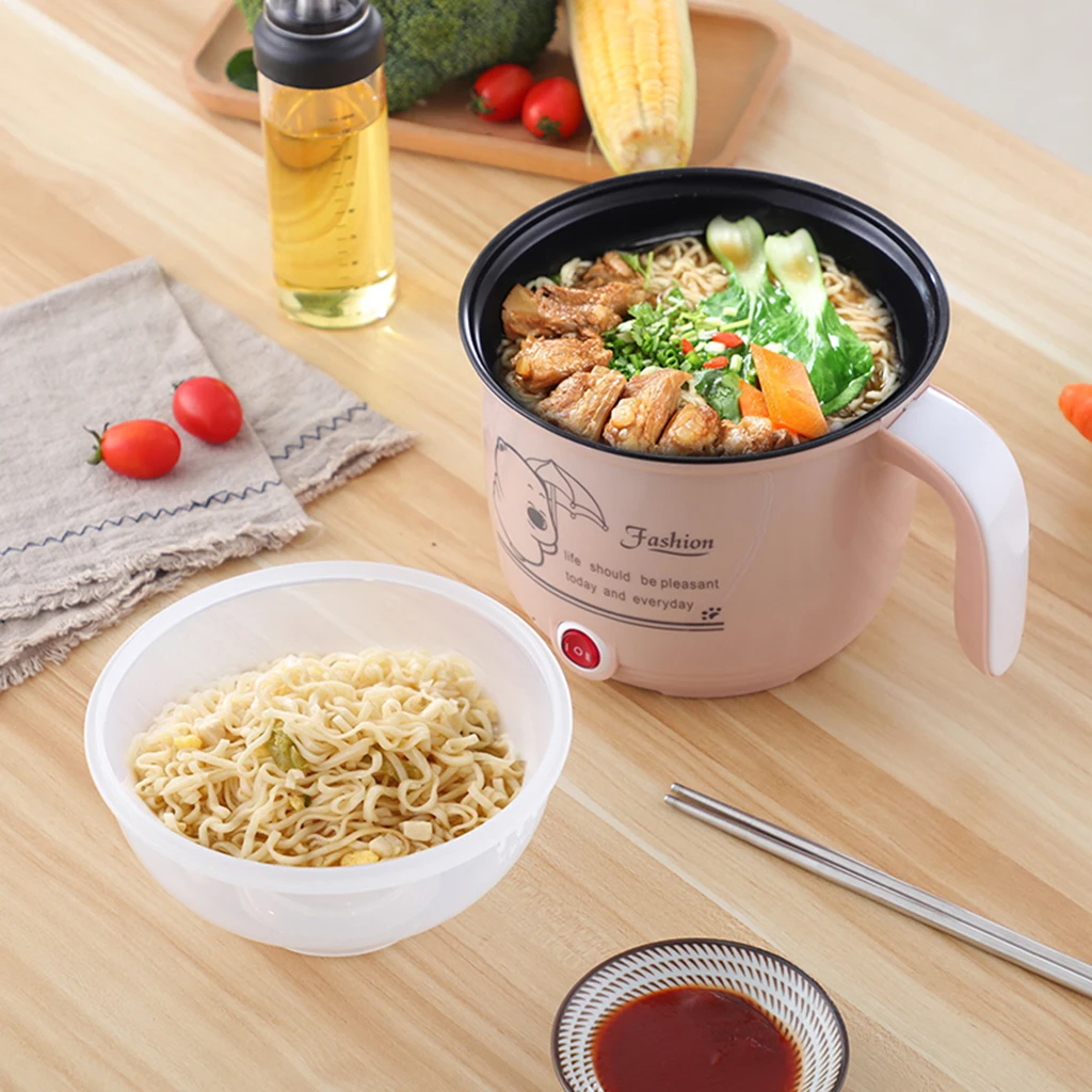 Electric Hot Pot Cooker Multi-Function for Steam Egg Soup 