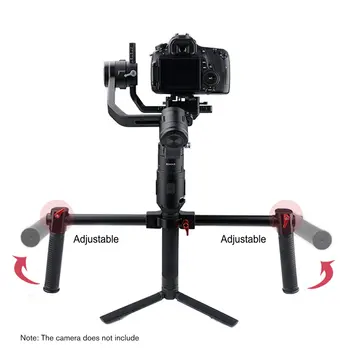 

Aluminum Alloy Dual Handheld Camera Stabilizer for STARTRC DJI Ronin SC Gimbal Stabilizer Mount Accessories