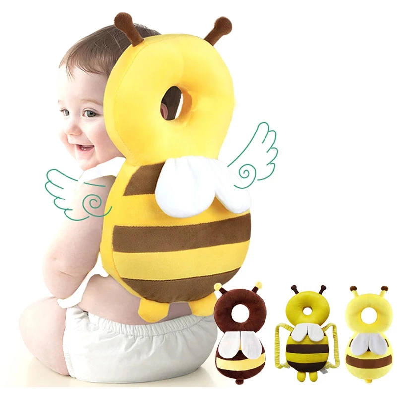 

Baby Head Protection Pillow Cartoon Infant Anti-fall Pillow Soft PP Cotton Toddler Children Protective Cushion Baby Safe Care