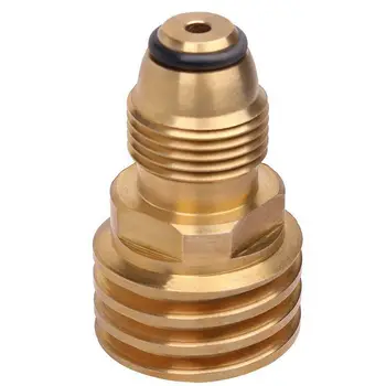 

Propane Gas Adapter Converts POL LP Tank Service Valve to QCC1/Type1- Old to New