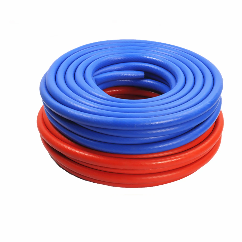 1 Meter Silikonschlauch 6~32 mm hitzebeständiger Hochdruck-Gummischlauch,  flexibler Schlauch, blau, ID 6 x AD 12 mm : : Baumarkt