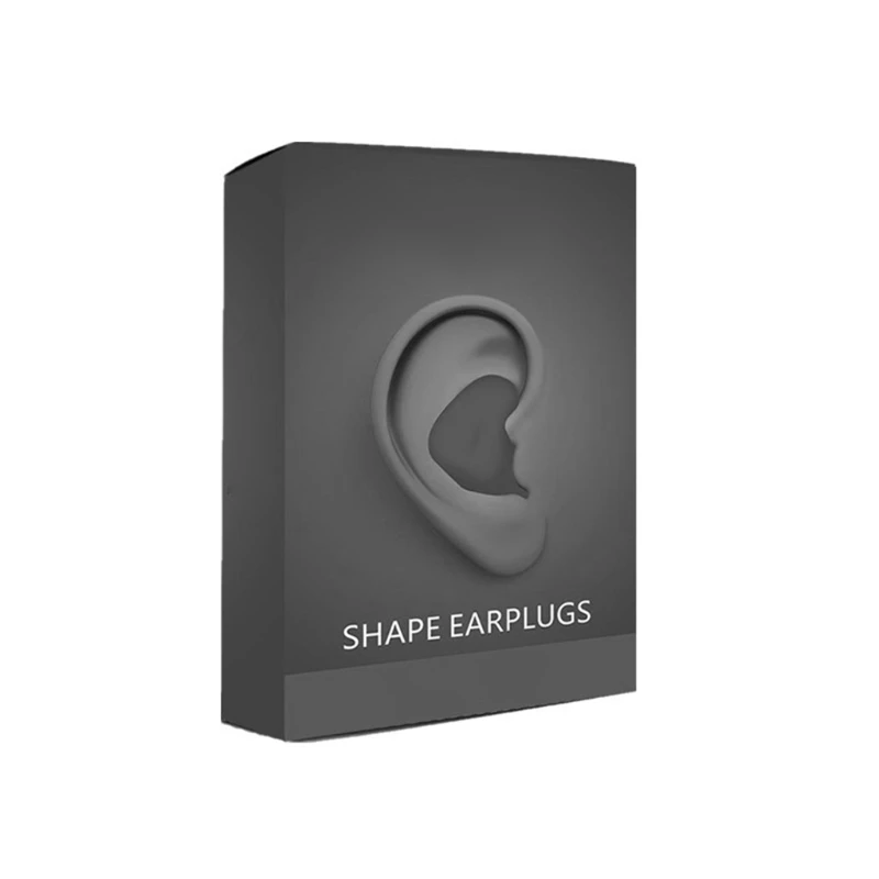 P82f 60pc/set Moldable Shaped Pu Antinoise Ear Plugs Noise Reduction