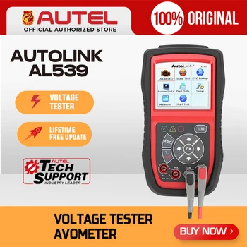 

Autel AutoLink AL539 Auto Code Reader OBDII Diagnostic Tool OBD2 Scanner Electrical Voltage Test AVO Meter Battery Tester Tools