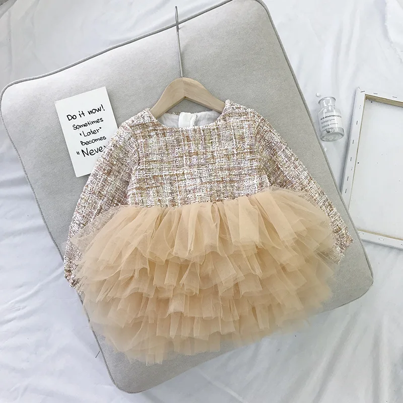 

MDD 2019 Spring New Style Princess Skirt Birthday a Year of Age Baby Formal Dress Girls Western Style Mesh Dress Flower Boys/Flo