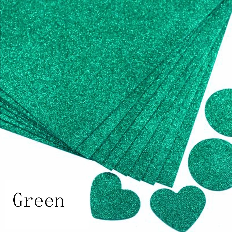 EvaFoamGlitterA4GoldPowder губка бумага ручной работы материалы для поделок DIY Дети 30* 20cm10pcs/packMatching die материал бумага картон