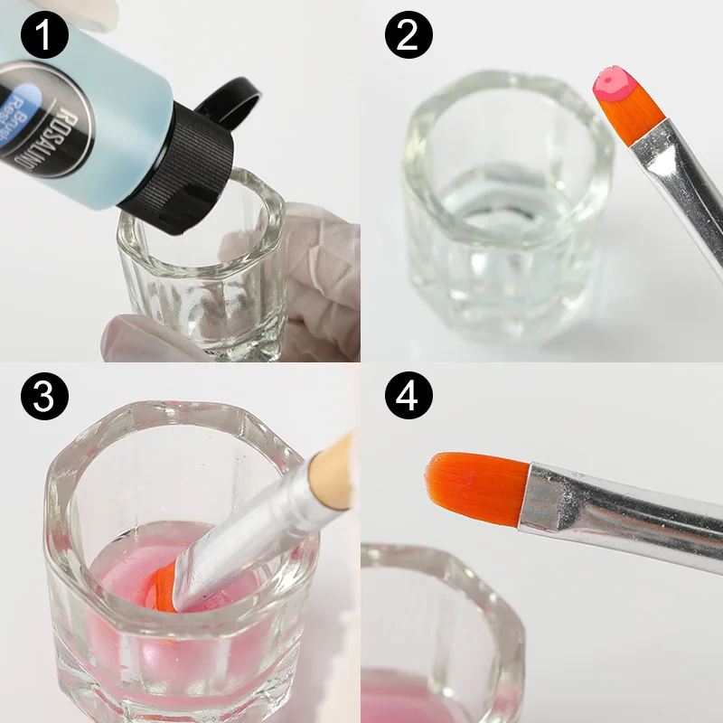ROSALIND Nail Polish Remover UV Gel Nail Polish Sticky Brush Restorer Degreaser Acrylic Liquid