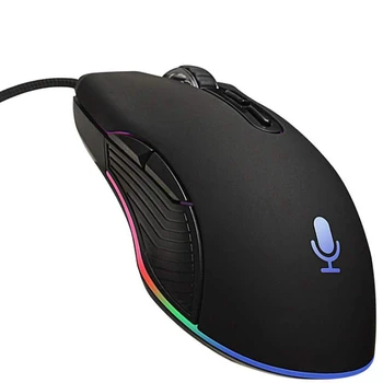 

Intelligent AI Voice Mouse Translation Mouse Wired for Business Office Home Machine Typing PC Gamer Mice