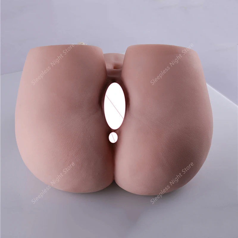 

Masturbateur masculin, jouets sexuels de grande taille, 2 trous pour adultes, chat et cul 3D réalistes en Silicone, vagin