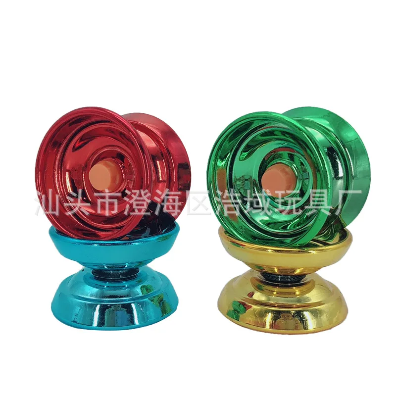 Hao yu Alloy Spraying YO-YO Children Toy YO-YO Stall Hot Sales Single Bearing YO-YO