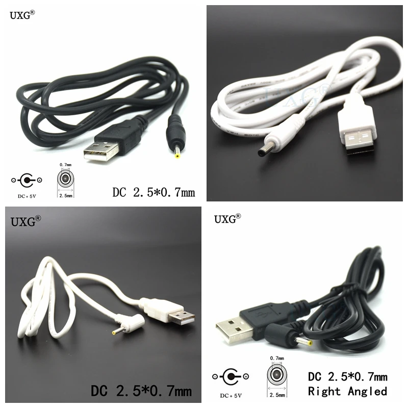 90 градусов прямоугольный разъем питания постоянного тока USB конвертировать в 2 5*0