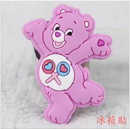 Care Bears магниты на холодильник Радуга Медведь магнитные мягкие резиновые холодильник магнит стикерные игрушки для детей - Цвет: 5