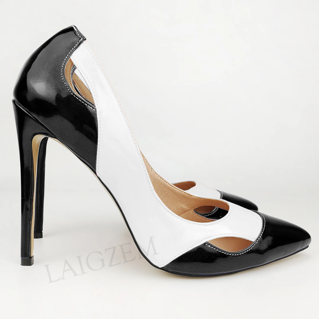 Туфли-лодочки женские на тонком высоком каблуке унисекс размеры 39 44 45 46 47 | Обувь