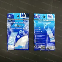 Ультра держать Minis Doulbe односторонние Ленточные вкладки до 6 недель время удержания волос системы ленты T022