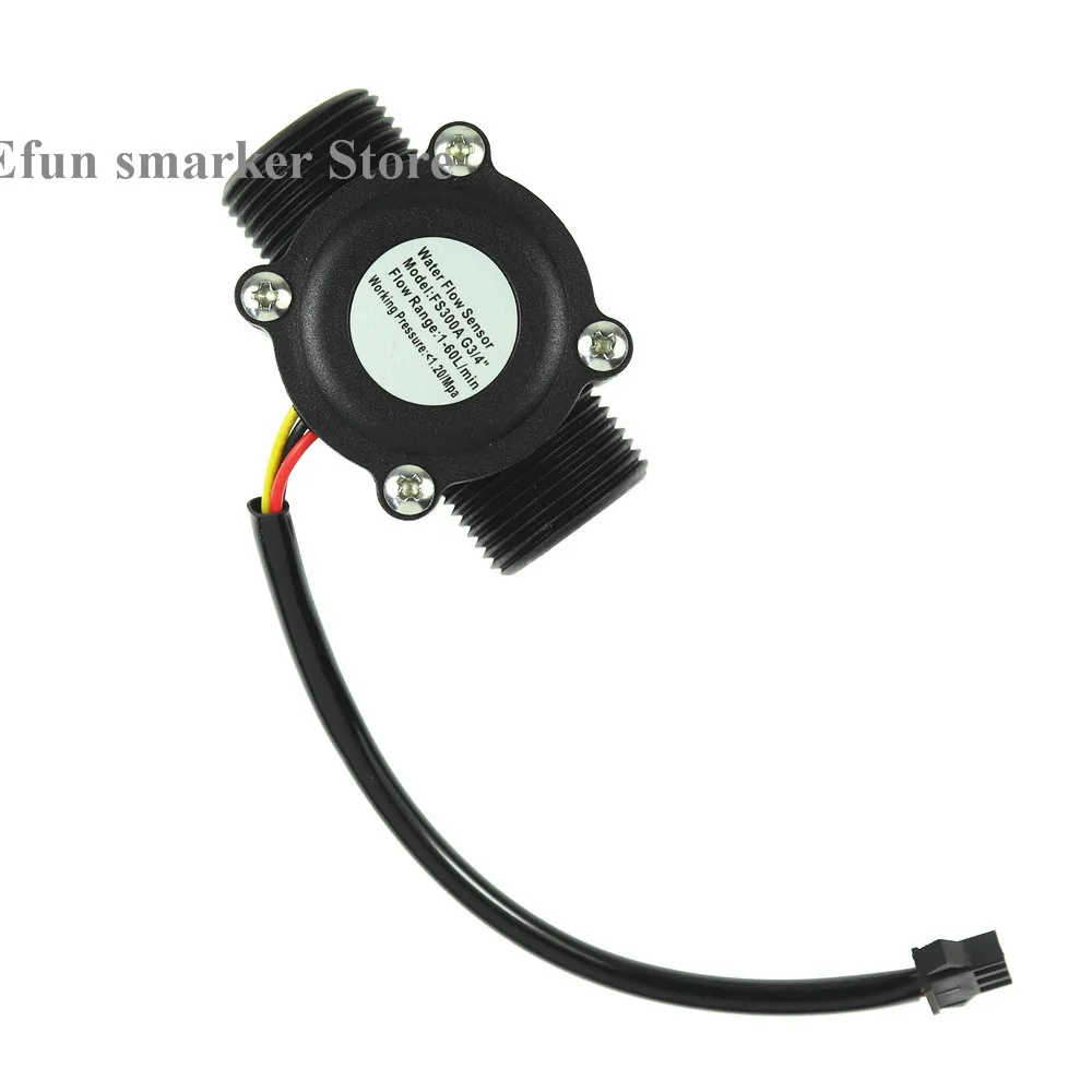 FS300A G3/4 &quotпереключатель датчика расхода воды Холла расходомер счетчик 1