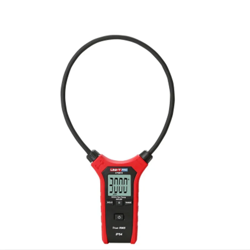 

UNI-T UT281C Smart AC 3000A Digital Flexible Clamp Meter Multimeter Handheld Voltage Current Resistance Frequency Test Backlight