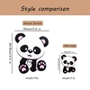 2Pc/Set Silicone Mini Lion Beads Silicone Teether Pendant Baby Toy DIY Nursing Necklace Pacifier Chain Tiny Rod For Baby Product 4