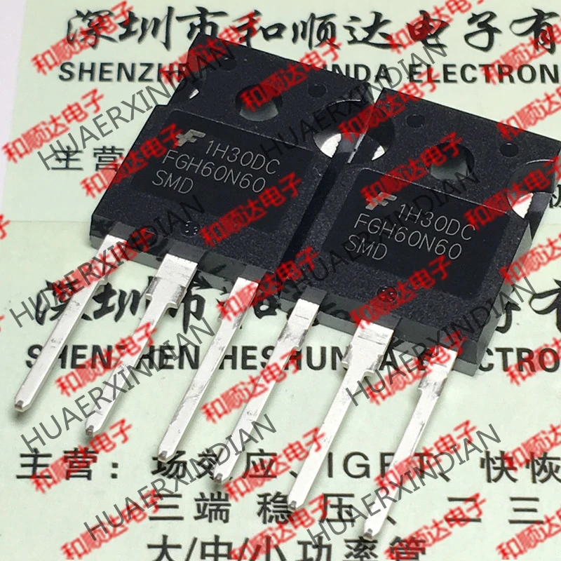 20PCS/LOT New original FGH60N60SMD TO-247 IGBT 600V 60A