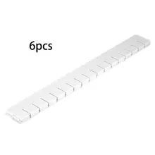 4/6Pcs Practical Plastic DIY Grid Drawer Divider Adjustable Household Separators Office Storage Organizer Divider Organizer adjustable leather compass lockable carbon steel divider wing creaser diy gauge