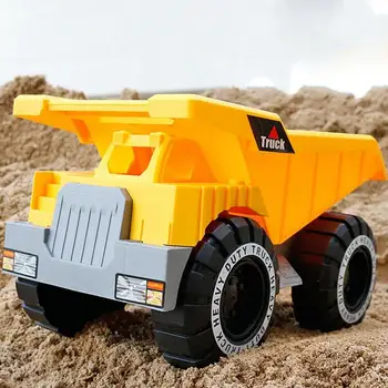 

Simulation Inertial Engineering Vehicle Toy Excavator Car Model Dump Truck Children Beach Sand Toys