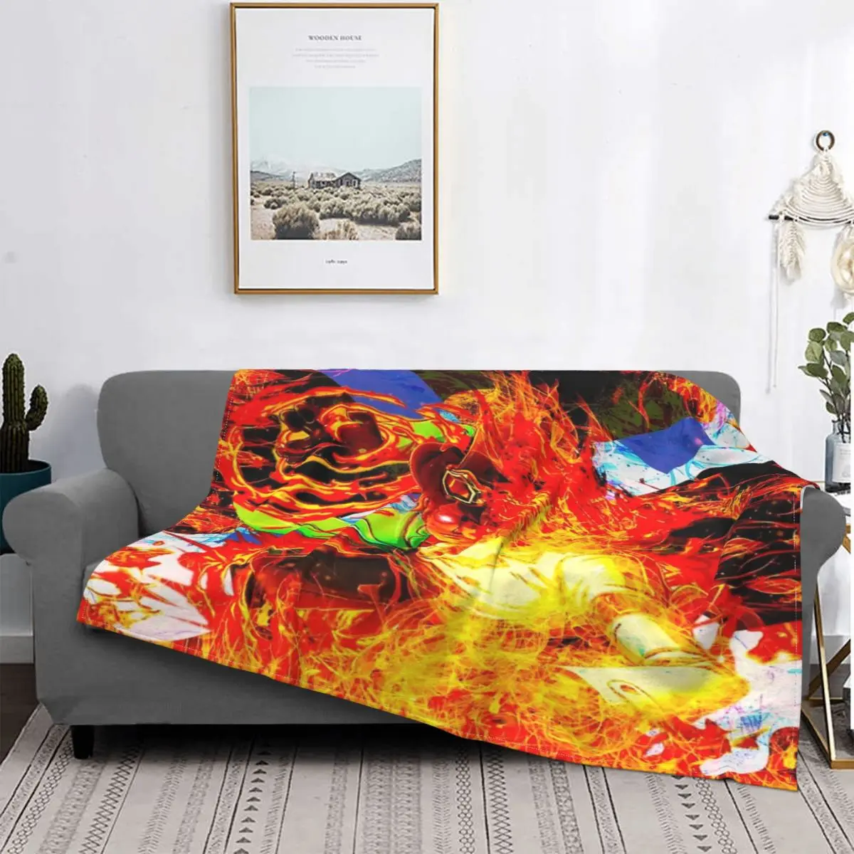 Sabo-Manta A Cuadros Para Cama, Manta Con Capucha, 150