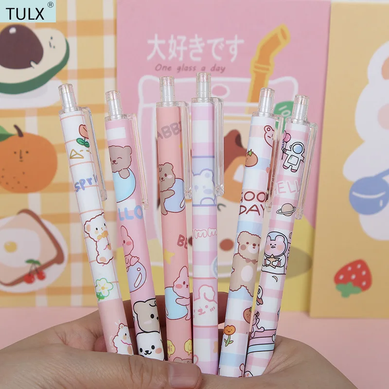 TULX cute pens korean stationery stationary cute school supplies anime