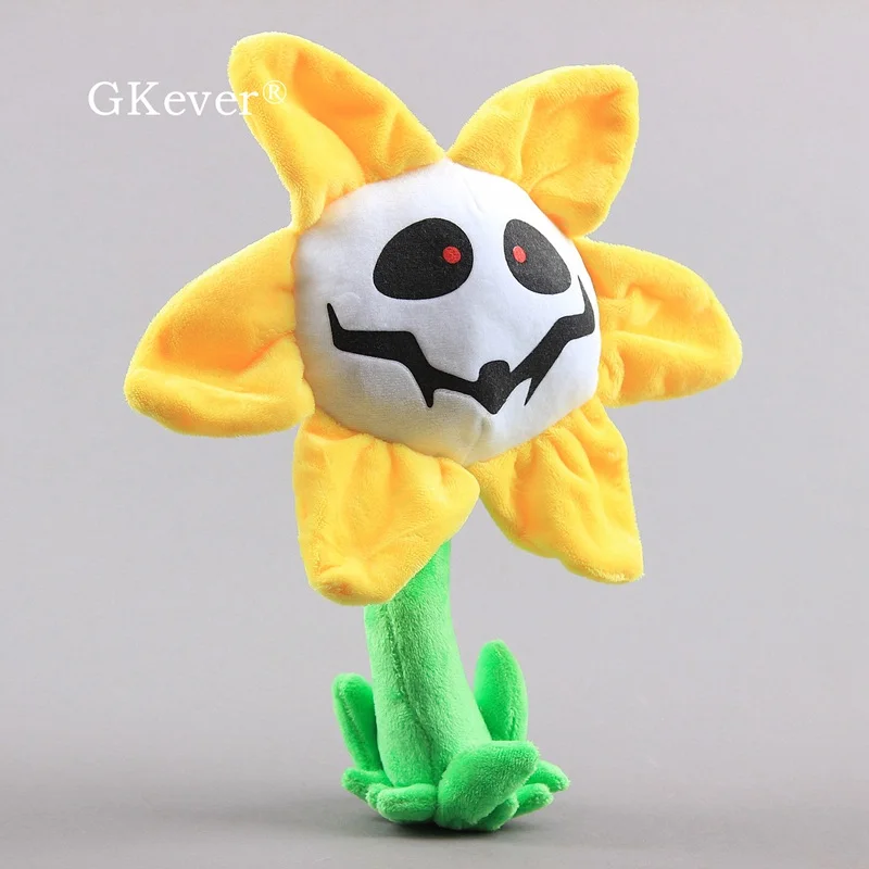 26 cm Anime Undertale Flowey Plush Toys Peluche Cute Sun Flower