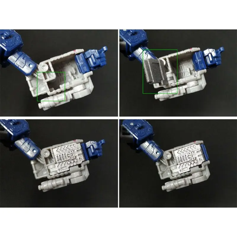 4PCS Shockwave Labs SL 51 Upgrade Kit 3D Print for Soundwave Siege Voyager Class E65A 4