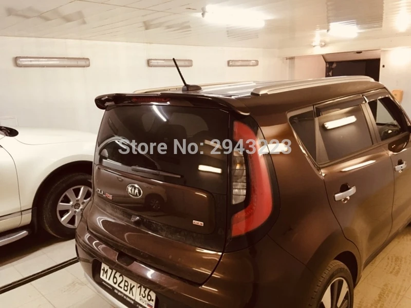 Автомобильный Стайлинг для Kia Soul спойлер 2010 2015 внешний АБС пластик Неокрашенный