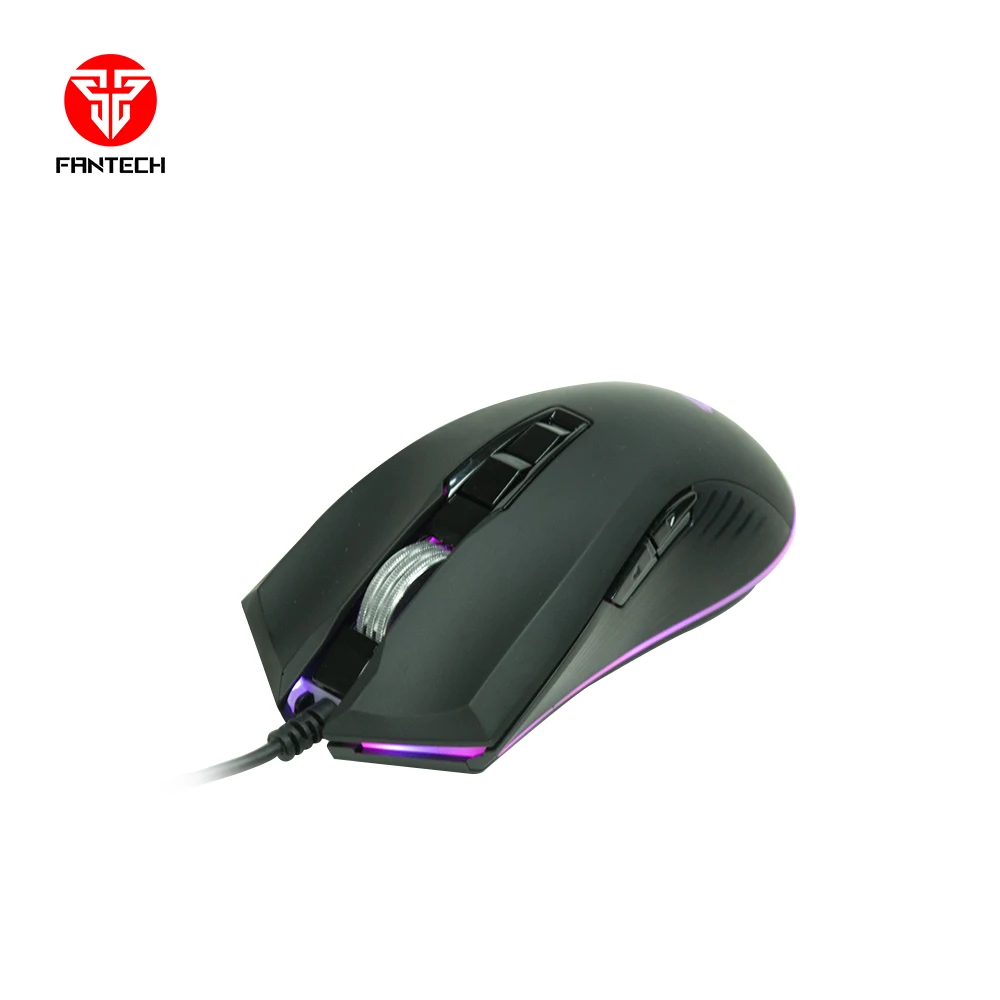 FANTECH X14 профессиональная Проводная игровая мышь, оптическая игровая мышь, регулируемая, 4000 dpi, 7 кнопок, Макросъемка, usb мышь для ПК, мышь для геймера