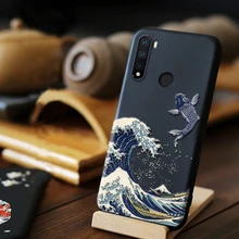 Bonita funda de teléfono negra blanda 3D Vintage para Xiaomi Redmi Note 8 T 7 9 S 9 8 Pro, funda para Fundas Redmi Note 8 T 9 S