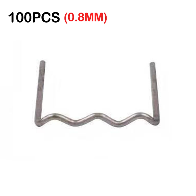 100/500PCS Hot Stapler Staples For Plastic Welder Car Bumper Repair Welding Machine Hot  Welding Tool S/W/V Wave Staples cheap stick welder Welding Equipment