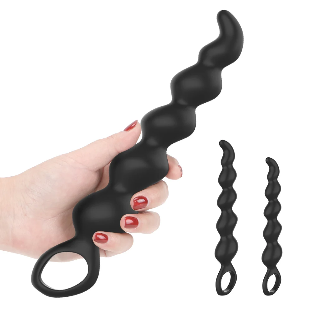 Perle anali butt plug giocattolo erotico per donna e uomo_voghion.com