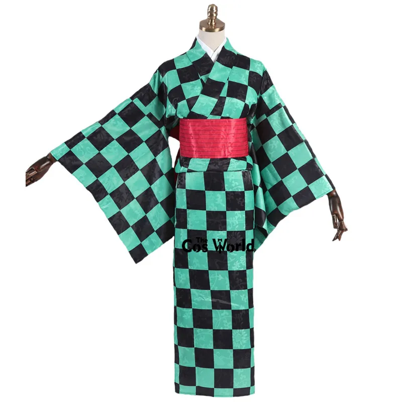 Убийца демона: Kimetsu no Yaiba Kamado Tanjirou Agatsuma Zenitsu Hashibira Inosuke Yukata кимоно Аниме для маскарада костюмы