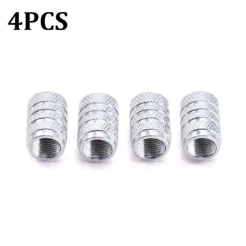 

4Pcs Car Modified Car Tire Color Aluminum Valve Cap Wheel Hub Valve Cover Valve Dust Cap Protective Cap