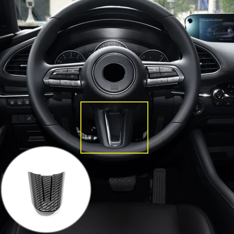 ABS матовое/углеродное волокно для Mazda CX-30 2020 2021 аксессуары кнопки на Автомобильное