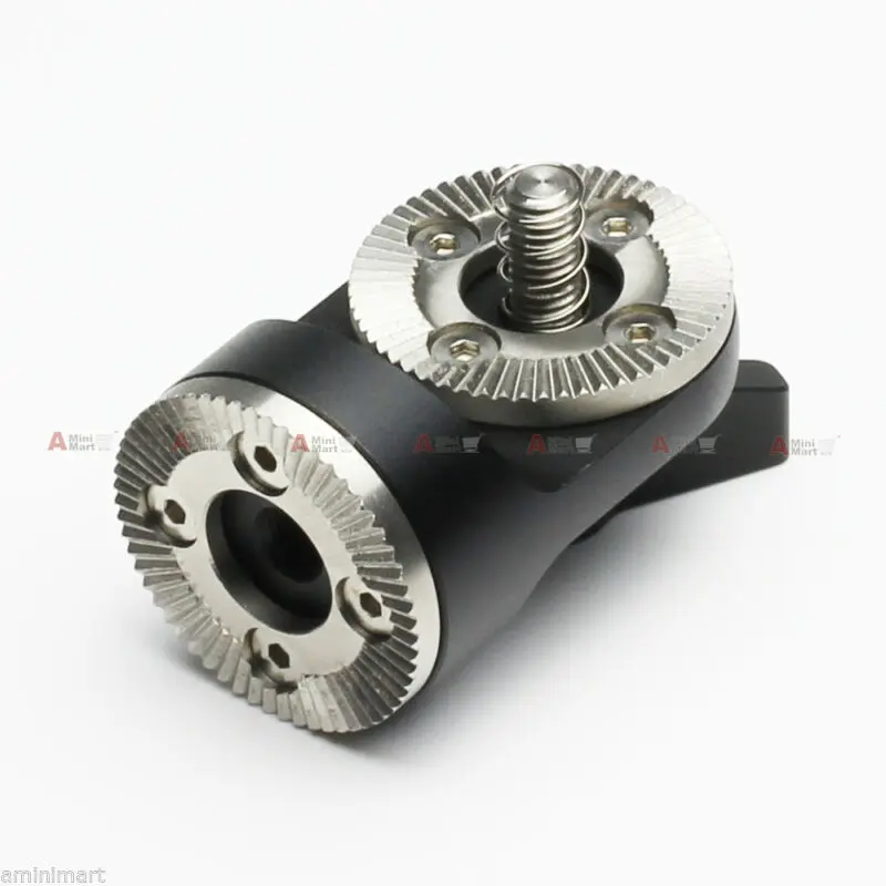 Мини-адаптер ARRI Rosette Turn Adapter fr 15 мм с поддержкой стержней DSLR Rig Удлинительное крепление для камеры с непрерывным фокусом аксессуары для камеры DIY (art.: 3a3688c0a61) - 3a3688c0a61