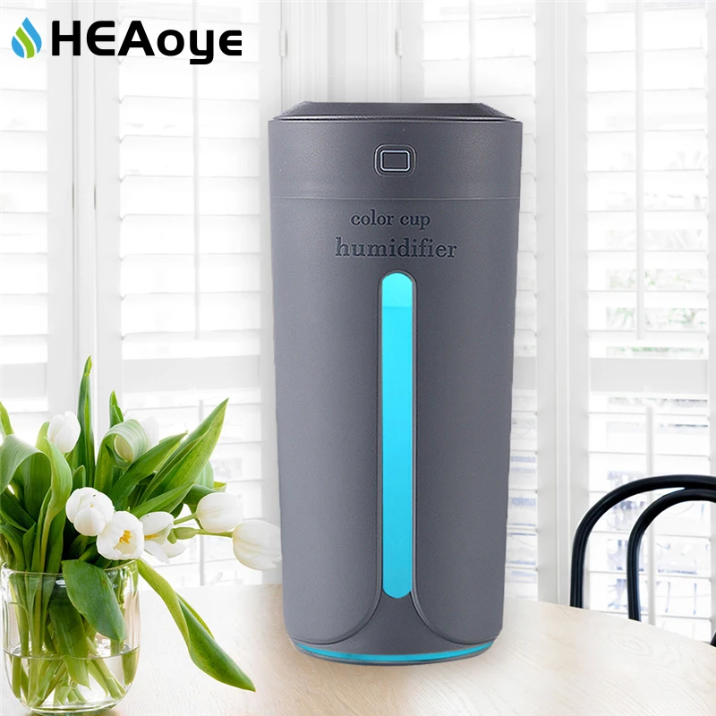 Ультразвуковой увлажнитель воздуха диффузор эфирного масла с 7 цветными