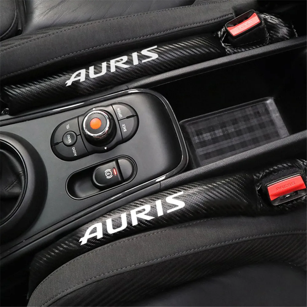 Подушка сиденья автомобиля Crevice Gap герметичная пробка протектор сиденья колодки для Toyota Auris 2007 2008 наклейки автомобильные аксессуары