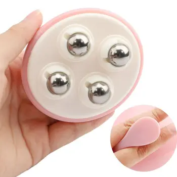 

Handheld 304 Stainless Steel Ball Beads Massager Manual Meridian Muscle Pain Relieving Pressure Roller Body Relax Massage Tools