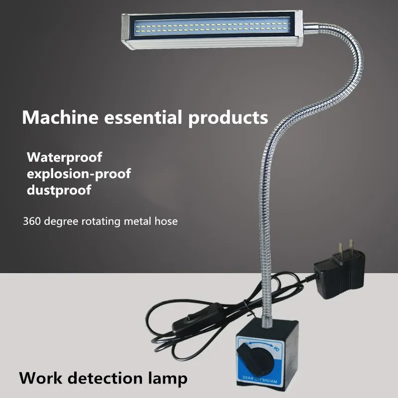 Máquinas CNC lámpara LED magnética lámpara trabajo flexible luz brazo DHL 