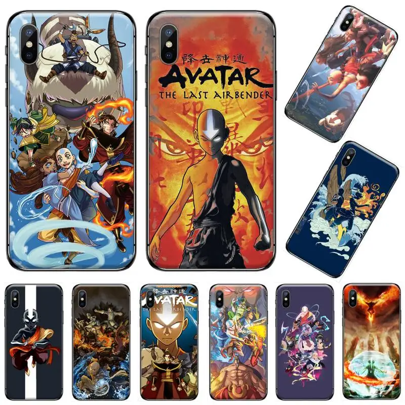 Мягкий чехол для телефона Avatar The Last Airbender iPhone 11 12 pro XS MAX 8 7 6 6S Plus X 5S SE 2020 XR|Бамперы| |