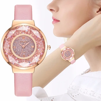 

Luxury Women Starry Sky Diamond Watch Luxury Ladies Girls Students Quartz Wrist Watches Clock Reloj Mujer Relogio Feminino
