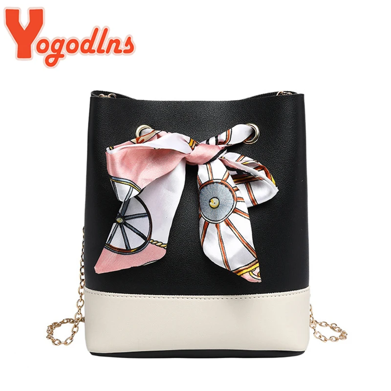 

Yogodlns Small Women Bag Fashion Handbag With Ribbon Bow Mini Sweet Shoulder Bag Women Clutch Purse Messenger Bag 2019 Hot Sale
