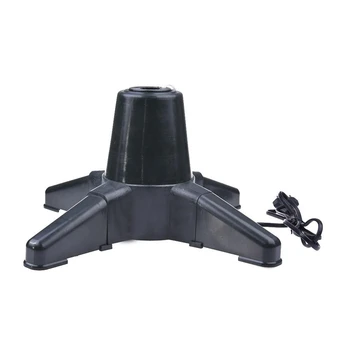 

Christmas Tree Rotating Stand Electric 360 Degree Rotating Base New Year Christmas Tree Decor EU Plug