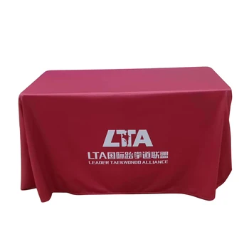 

8ft Draped Stretch Fitted Box Tension Fabric Table Cloth Table Covers Tablecover