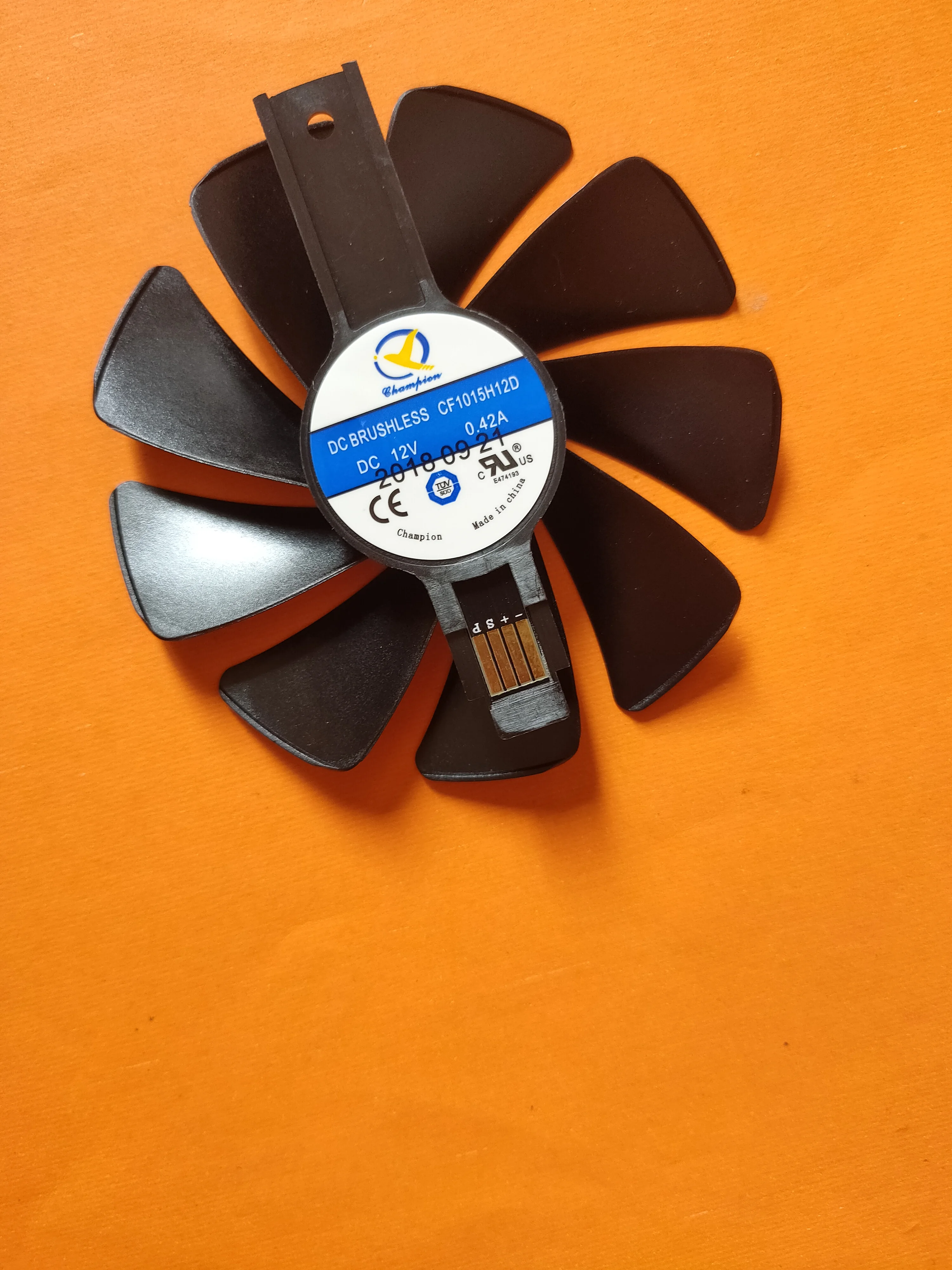 Новый CF1015H12D вентилятор для сапфир деталь нитро-двигателя Himoto Redcat RX480 8G RX470 4G RX570 4G/8G
