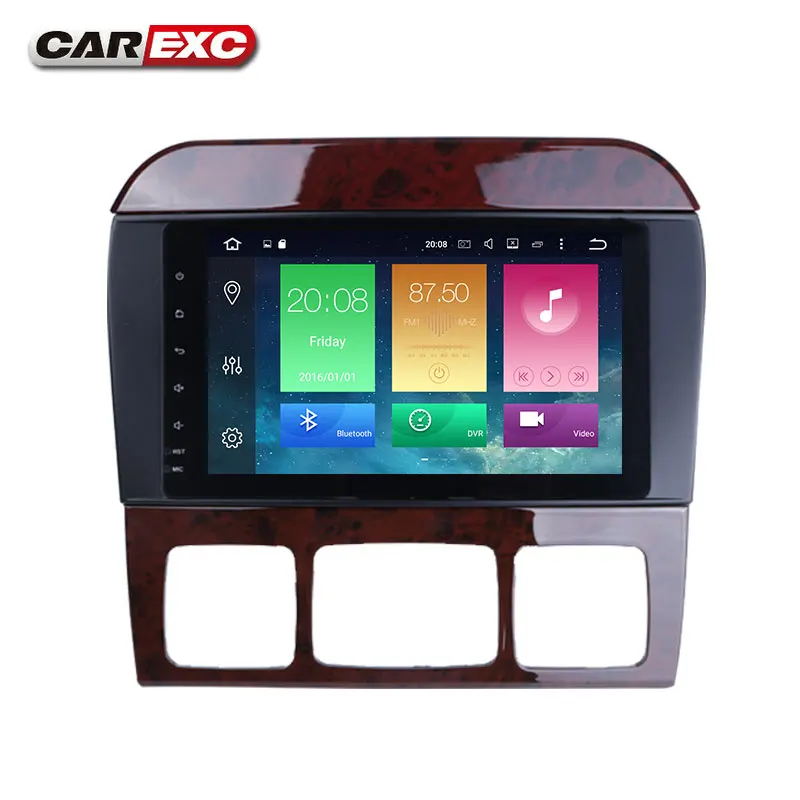 Top 8 Inch Android 9.0 Octa Cores Car Radio Stereo Systemr For Mercedes Benz S320 S350 S400 W220 W215 S Class GPS Multimedia Carplay 2