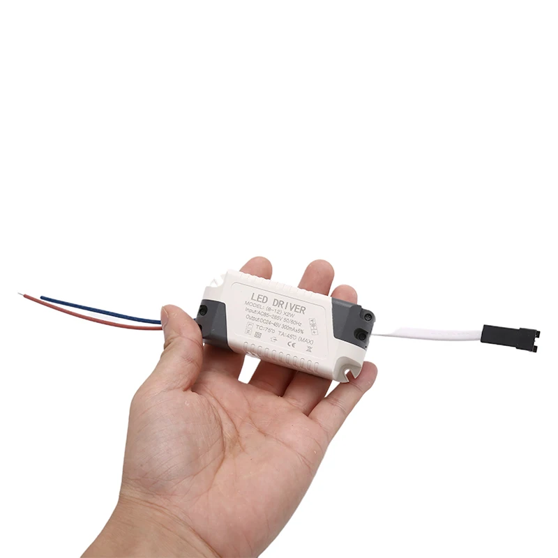 1pcs LED Light Transformer Power Supply Adapter For Led Lamp/bulb 3W 4-7W 8-12W Safe Plastic Shell LED Driver